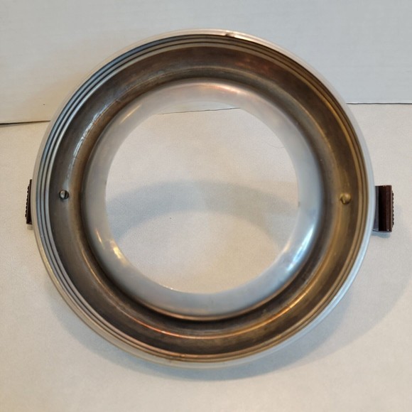 Vtg Yellow Caliente Pottery Casserole Metal Trivet Bakelite Handles - Top Issues - Picture 12 of 12